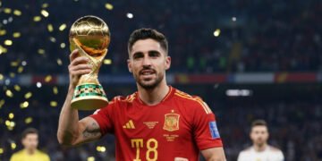 Rodri Peraih Golden Ball Piala Dunia 2026, Spanyol Dominasi Penghargaan Individu