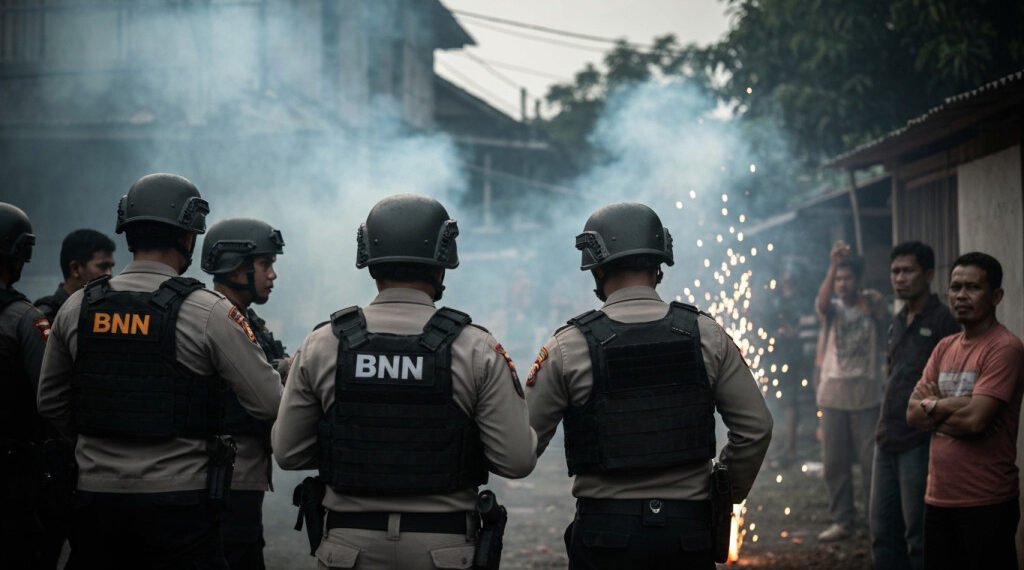 Penggerebekan Kampung Bahari: Bos Narkoba MR Ditangkap Pasca Aksi Perlawanan Sengit