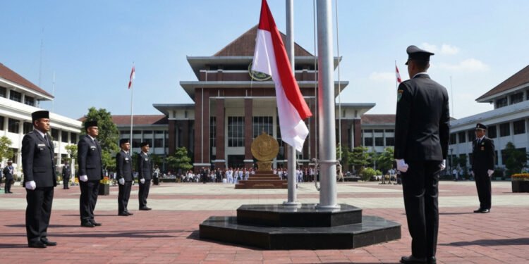 Gubernur Sulsel Serukan Kedaulatan Pangan dan Solidaritas Menuju Indonesia Emas 2045 pada HUT Ke-81 RI - Featured