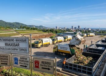 Larangan Open Dumping di TPA Tamangapa Antang Makassar Berhasil Turunkan Volume Sampah Drastis
