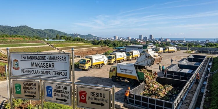 Larangan Open Dumping di TPA Tamangapa Antang Makassar Berhasil Turunkan Volume Sampah Drastis Larangan Open Dumping di TPA Tamangapa Antang Makassar Berhasil Turunkan Volume Sampah Drastis - Featured