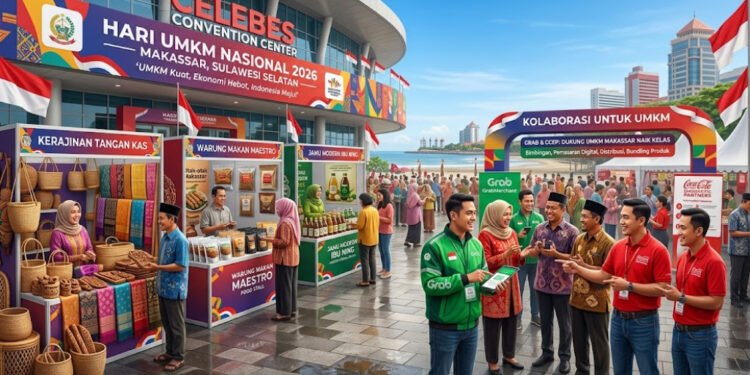 Makassar Buka Festival Hari UMKM Nasional 2026: Kolaborasi Grab & CCEP Dorong Ekonomi Digital Lokal Makassar Buka Festival Hari UMKM Nasional 2026: Kolaborasi Grab & CCEP Dorong Ekonomi Digital Lokal - Featured