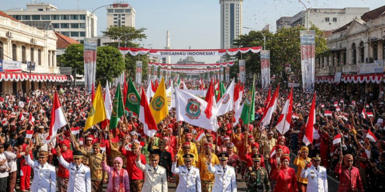 Defile Akrab 1.157 Peserta MTQ VIII KORPRI Nasional 2026 Ramaikan Makassar - Featured