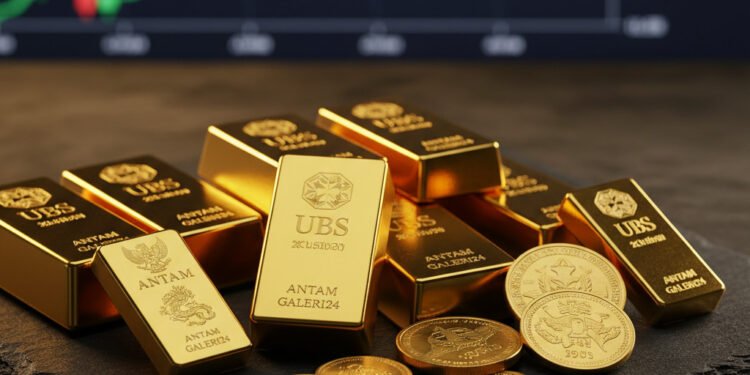 Harga Emas di Pegadaian Melonjak: Antam, UBS, dan Galeri24 Kompak Naik Hari Ini - Featured