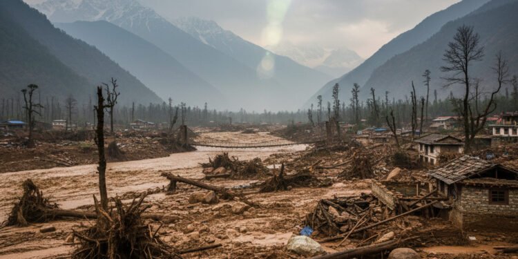 Banjir Bandang dan Longsor Perbatasan Nepal-Tiongkok: 392 Nyawa Melayang, Ribuan Masih Hilang - Featured