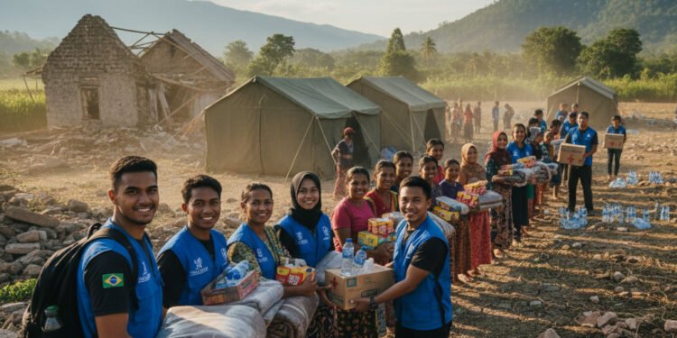 Kolaborasi Kemanusiaan Lintas Negara Perkuat Bantuan Korban Gempa NTT, Sinergi Unhas, Agam Rinjani, dan Mitra Brasil untuk Pemulihan Wilayah Kolaborasi Kemanusiaan Lintas Negara Perkuat Bantuan Korban Gempa NTT, Sinergi Unhas, Agam Rinjani, dan Mitra Brasil untuk Pemulihan Wilayah - Featured