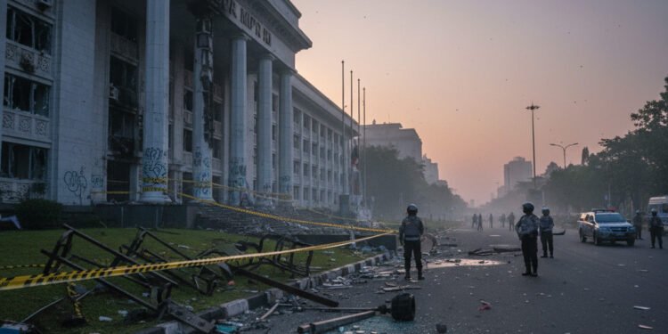 Kerusuhan Pasca-Demo DPR: 322 Diamankan, 1 Tewas, Polisi Buru Pelaku Pengeroyokan Kerusuhan Pasca-Demo DPR: 322 Diamankan, 1 Tewas, Polisi Buru Pelaku Pengeroyokan - Featured