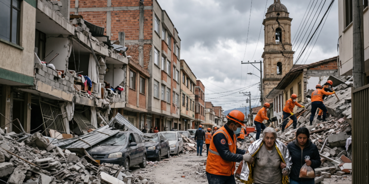 Gempa Magnitudo 7,4 Guncang Kolombia 10 Agustus 2026: Episentrum di Chocó, Kerusakan Parah di Beberapa Kota dan Korban Jiwa - Featured