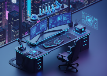 Melampaui Estetika: Membangun Setup Desk Cyberpunk yang Meningkatkan Produktivitas dan Inovasi Anda