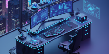 Melampaui Estetika: Membangun Setup Desk Cyberpunk yang Meningkatkan Produktivitas dan Inovasi Anda