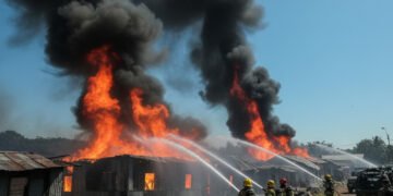 Kebakaran Hebat Landa Barak TNI di Makassar: 35 Rumah Hangus, Diduga Akibat Korsleting Listrik Pascamacetron Bergilir