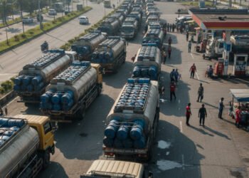 Sorotan Antrean Truk Berdrum Kosong di SPBU Makassar: Indikasi Korupsi Solar Subsidi?