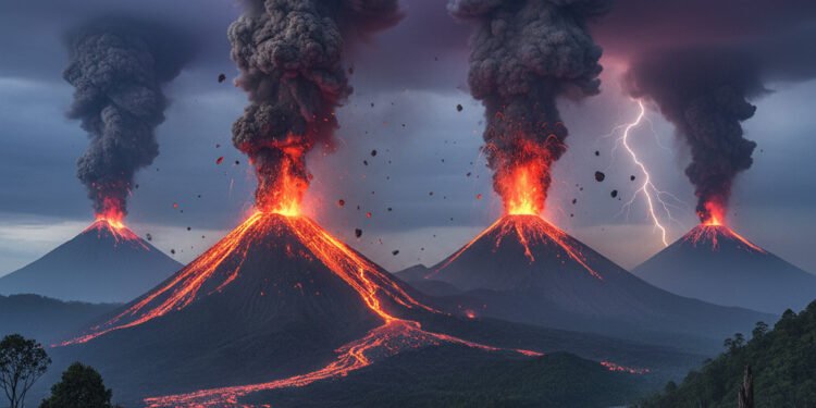 Indonesia Bergemuruh: Empat Gunung Api Erupsi Serentak, Begini Dampaknya Indonesia Bergemuruh: Empat Gunung Api Erupsi Serentak, Begini Dampaknya - Featured