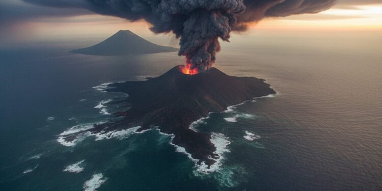 Abu Vulkanik Anak Krakatau Mengarah ke Barat Daya: Dampak Udara dan Penerbangan di Banten - Featured