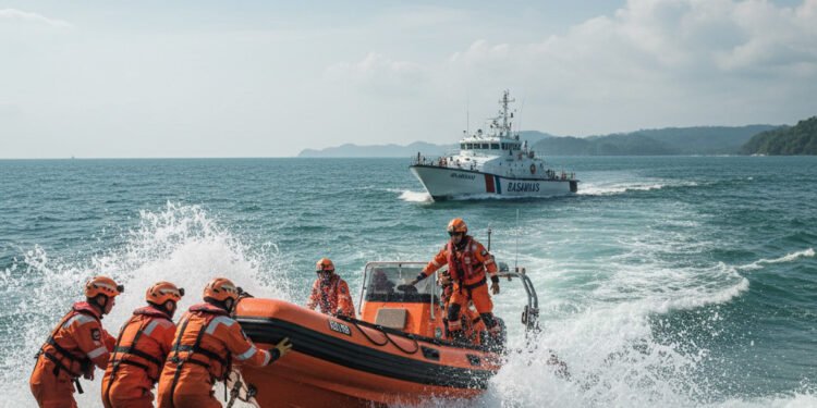 Operasi SAR Hari Kedua: Perluasan Pencarian 8 Orang, Termasuk 5 Jurnalis, di Perairan Selat Sunda Diperketat Operasi SAR Hari Kedua: Perluasan Pencarian 8 Orang, Termasuk 5 Jurnalis, di Perairan Selat Sunda Diperketat - Featured