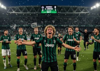 Jay Idzes Cetak Sejarah: Sassuolo Bungkam Juventus 3-2 dalam Laga Dramatis Liga Italia