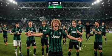 Jay Idzes Cetak Sejarah: Sassuolo Bungkam Juventus 3-2 dalam Laga Dramatis Liga Italia