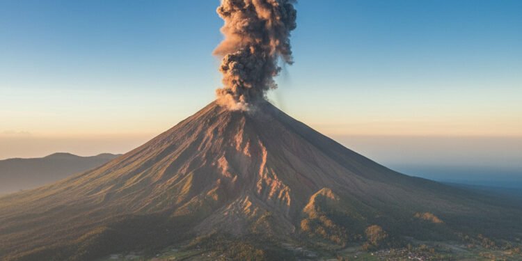 Gunung Semeru Erupsi Tiga Kali, Kolom Abu Capai 1.000 Meter, Warga Jawa Timur Diimbau Waspada - Featured