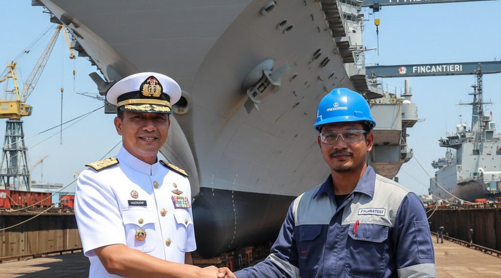 TNI AL Serahkan Kapal Induk Giuseppe Garibaldi ke PT PAL & Fincantieri untuk Retrofit: Detail Kerja Sama dan Potensi Operasional