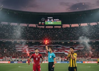 Indonesia vs Malaysia 0-0 di GBK: Drama Kartu Merah Thom Haye, Garuda Bertahan Sengit dengan 10 Pemain