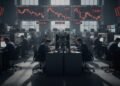 Panduan Lengkap: Mengamankan Akun Digital dari Phishing dan Social Engineering Suasana bursa saham yang ramai dengan layar-layar menampilkan harga saham yang jatuh, terutama pada sektor teknologi dan AI. Analis finansial dengan ekspresi serius, tenggelam dalam pekerjaan mereka.