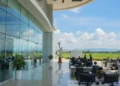 Ketua TP PKK Makassar Ajak Masyarakat Refleksi Akhir Tahun, Perkuat Peran Keluarga The image depicts the South Sulawesi Provincial Government Office with its modern glass façade and well-organized interior, symbolizing the province's readiness to become a central hub for food produc