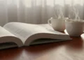 RS Kemenkes Makassar Resmi Beroperasi: Pusat Kesehatan Internasional untuk Indonesia (Timur) Buku medis terbuka bersanding dengan dua cangkir kopi kosong yang menguap hangat terkena sinar matahari pagi lembut.