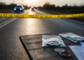 Foto dokumentasi polisi mengamankan dua terduga penganiaya mahasiswa yang meninggal dunia.